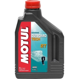 Масло 2л Outboard Tech 2T полусинт Motul (101726)
